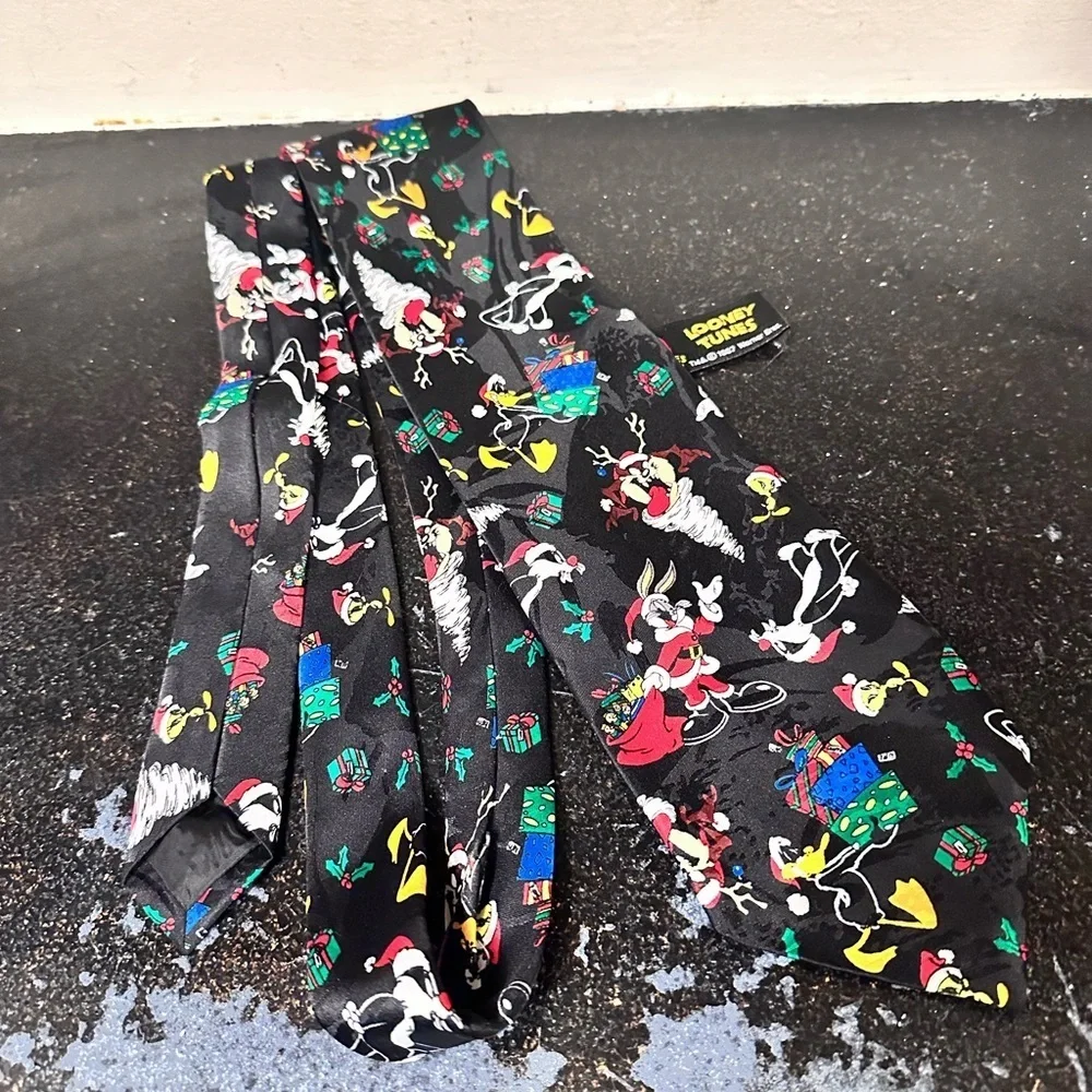 Vintage 1996 Looney Tunes Mania Men's Neck Tie